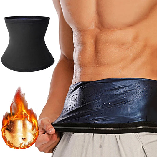 "Men’s Slimming Sauna Waist Trainer Belt"